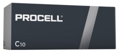 Надеждни и Продуктивни: 10 бр. Duracell Procell LR14 C Алкални Батерии - Енергия за Професионална Употреба!
