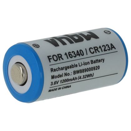 700mAh 3.6V Li-Ion Презареждаема Батерия - Заместител за 16340, CR123R, CR17335, CR123A в Разнообразни Устройства