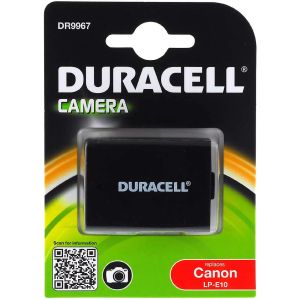 Duracell DR9967 - Надеждна акумулаторна Батерия за Canon LP-E10: Захранете Своето Творчество