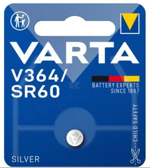 Сребърна Батерия за Часовник V364/SR60 Varta - Надеждна Енергия за Вашия Часовник - BATERIIKI.COM