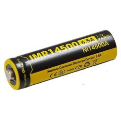 Литиево-йонна батерия AA 14500-IMR 650 mAh Nitecore - Надежно захранване с висока производителност