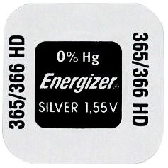 Сребърна Батерия за Часовник Energizer 365/366 SR1116W - Прецизна Мощност за Вашите Ежедневни Устройства! BATERIIKI.COM