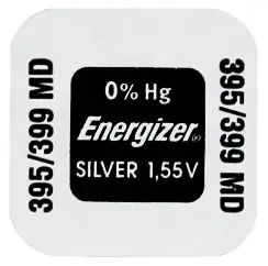 Батерия ENERGIZER Silver 395/399 SR927W/SW 1.55V за часовници – 1 бр. блистер