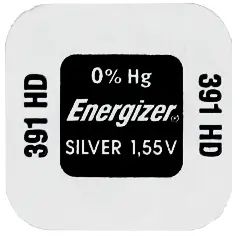 Батерия ENERGIZER Silver 391/381 – Прецизна енергия за вашите най-важни устройства