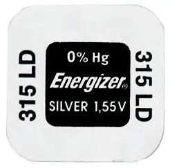 ENERGIZER Silver 315 – Микро батерия с максимална надеждност за точни механизми