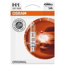Халогенна крушка OSRAM H1 64150 12V 55W P14.5s – силен и фокусиран светлинен лъч