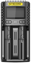 Nitecore UMS2 – Интелигентно USB зарядно устройство за 2 батерии с LCD дисплей