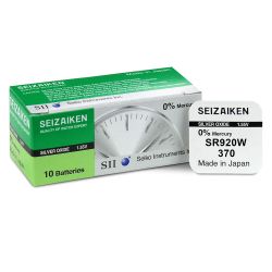 Seizaiken SEIKO 370 SR920W SR69 – сребърно-оксидна батерия 1.55V за часовници