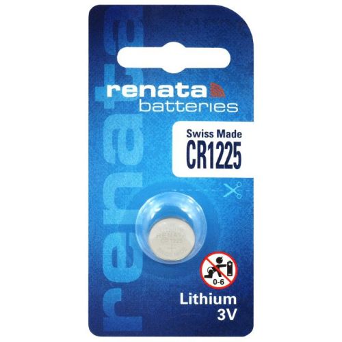 Гарантирана издръжливост и надеждност - Литиева батерия Renata CR1225 от BATERIIKI.COM