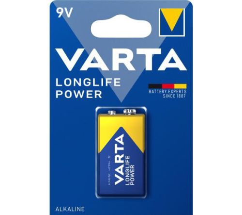 Мощността, от която се нуждаеш: Varta Longlife Power 6LR61 9V (High Energy) за надеждна енергия!
