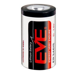 Литиева тионил-хлоридна батерия EVE LS33600 ER34615 LiSOCl2 3,6V размер D