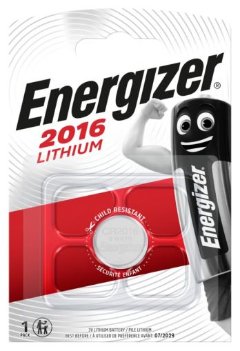 Energizer CR2016 Батерия- Прецизна Енергия в Компактен Формат, Достъпна в BATERIIKI.COM!