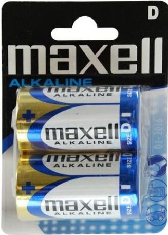 Maxell Alkaline LR20/D - Мощни и Ефективни Алкални Батерии (2 бр.) | BATERIIKI.COM