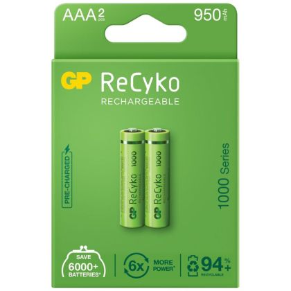 GP ReCyko 1000 Series: Зареждащи се AAA Батерии с Най-Новата Технология за Екологично Усъвършенстване