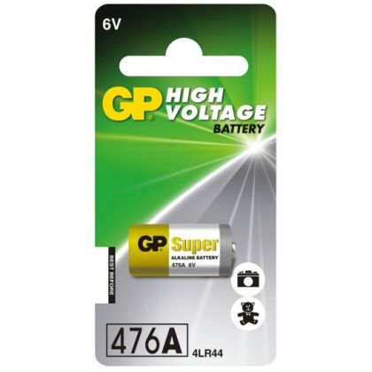 GP Super 476A 4LR44 - Мощна и Надеждна Алкална Батерия за Вашия Калкулатор, Дистанционно и Сигнални Системи