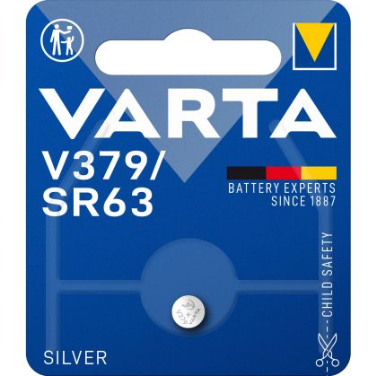 Varta V379 SR63 SR521SW Сребърна Батерия за Часовник - Надеждна Енергия за Вашия Електронен Съюзник
