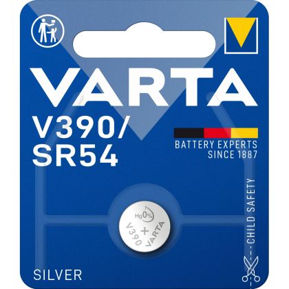 Батерия Varta V390 SR54 SR1130SW - Идеалната Енергия за Вашия Часовник и Електроника | BATERIIKI.COM