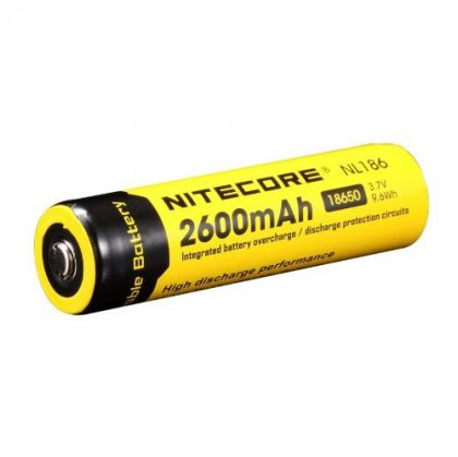 Литиево-йонна акумулаторна Батерия Nitecore NL1826 18650 - Мощно и Надеждно Енергийно Решение - 2600mAh, 3,7V