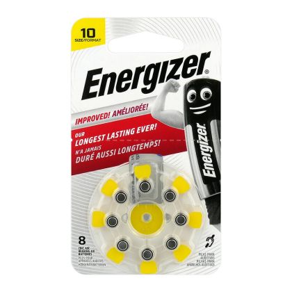 Сила и Чистота на Звука: 8 бр. Батерии за Слухови Апарати Energizer размер 10 - Вашето Перфектно Решение