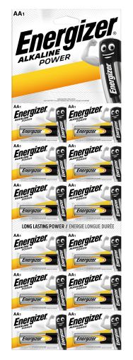 Батерии AA Energizer Alkaline Power - Комплект от 12бр. за Дълготрайна Енергия | BATERIIKI.COM