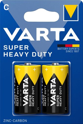 VARTA Superlife R14/C Zinc-Carbon Батерии – Надеждност и Икономичност за Вашите Уреди (2 бр.)