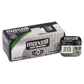 Издръжлива и компактна: Мини сребърна батерия Maxell 315 / 314 / SR716SW в BATERIIKI.COM
