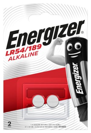 2 бр. Energizer мини алкални батерии G10 / LR54 / 189 / AG10