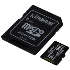 Kingston Canvas Select Plus microSD (microSDXC) 128GB флаш памет - 100MB/s + адаптер