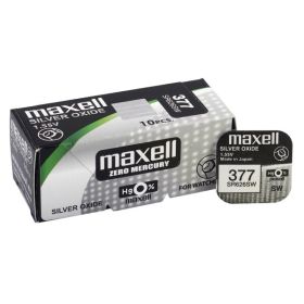Неограничени възможности с Maxell 377 - висококачествена сребърна мини батерия за безпроблемно захранване