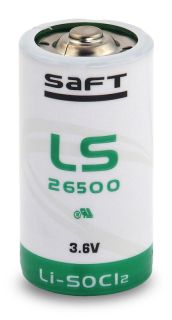 Литиева тионил-хлоридна батерия SAFT LS26500 STD /C 3,6V LiSOCl2 размер C