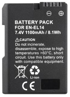 Батерия CamPro - заместител за Nikon EN-EL14