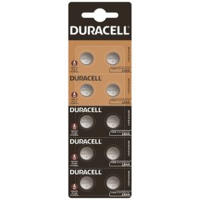 Надеждни алкални батерии Duracell G13 / LR44 / A76 / L1154 / 157 - опаковка от 10 броя!