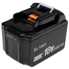 Батерия за Makita BL1860, 194204-5, 194205-3, 194230-4, 194309-1 - 6000 mAh, 18 V, Li-ion