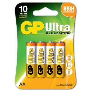 Преживейте Безгрижието с 4 бр. GP Ultra Alkaline LR6 / AA Алкални Батерии - Надеждно Енергийно Решение за Вашите Устройства | BATERIIKI.COM