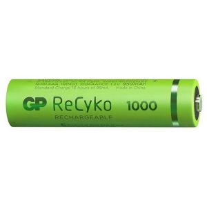Безкраен източник на енергия: 4 бр. Презареждаеми AAA / R03 GP ReCyko 1000 - Най-дълготрайните батерии