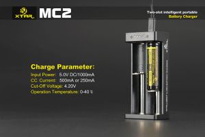 Xtar MC2: Зареждайте своята мощ със зарядно устройство за цилиндрични Li-ion 18650 батерии