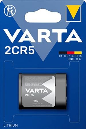 Безкомпромисна Енергия: VARTA 2CR5 DL245 - Вашият Партньор в Снимането с BATERIIKI.COM!