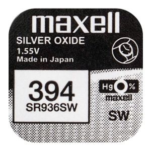Maxell 394/380/SR 936 SW/G9 - Сребърна Батерия: Надеждна Енергия за Вашия Часовник | BATERIIKI.COM
