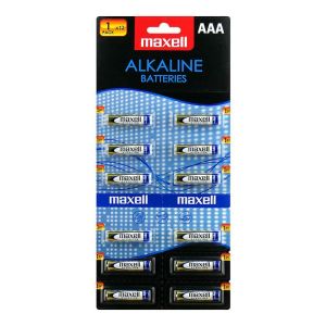 Maxell Alkaline LR03/AAA - 12 бр. Ефективни и Надеждни Алкални Батерии | BATERIIKI.COM