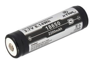 XTAR 18650: Вашият Надежден Партньор в Енергията - Зареждаща се Li-ion Батерия с 2200mAh Капацитет и Защита