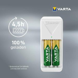Varta Mini Charger: Компактно и Мощно - Зареждайте Бързо и Лесно Вашите Батерии АА и ААА