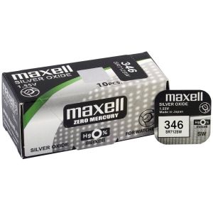 Maxell 346 Silver Mini батерия / SR712SW - Надеждна Енергия за Вашия Часовник
