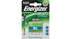 Акумулаторни Батерии Energizer Recharge Extreme AAA - Освободете надеждна мощност за вашите устройства, 2бр. 800mAh