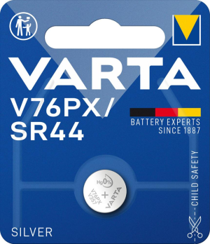 Сребърна Батерия за Часовник 303 Varta V76PX V303 SR44SW - Надеждна Енергия за Дълго Време от BATERIIKI.COM