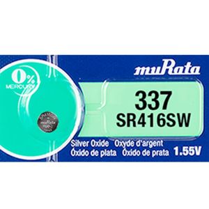 Сребърна Батерия Murata 337 (SR416SW) - Време за Надеждност - BATERIIKI.COM