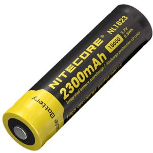 Литиево-йонна акумулаторна Батерия NiteCore NL1823 18650 - Надеждна и Мощна Енергия за Вашите Устройства - 2300mAh, 3,7V