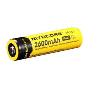 Литиево-йонна акумулаторна Батерия Nitecore NL1826 18650 - Мощно и Надеждно Енергийно Решение - 2600mAh, 3,7V