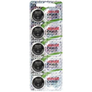 Maxell CR2025 Литиеви Батерии (5 бр.) - Надеждна Енергия с Японско Качество | BATERIIKI.COM