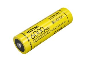 Литиево-йонна Батерия Nitecore 21700 6000mAh - Невероятна Мощност в Жълто - NL2160