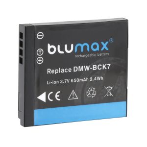 Blumax Батерия за Panasonic Lumix DMW-BCK7 - Максимална Мощност в Компактен Размер - 650 mAh Li-Ion